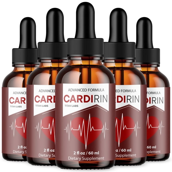 Cardirin Advanced Formula Drops Natural Support Supplement 150 Servings