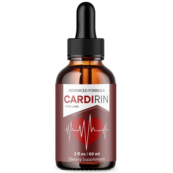 Cardirin Advanced Formula Drops Natural Support Supplement 30 Servings