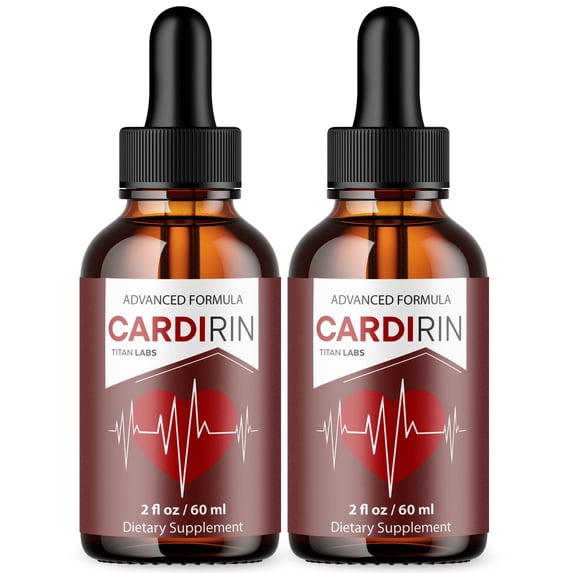 Cardirin Advanced Formula Drops Natural Support Supplement 60 Servings