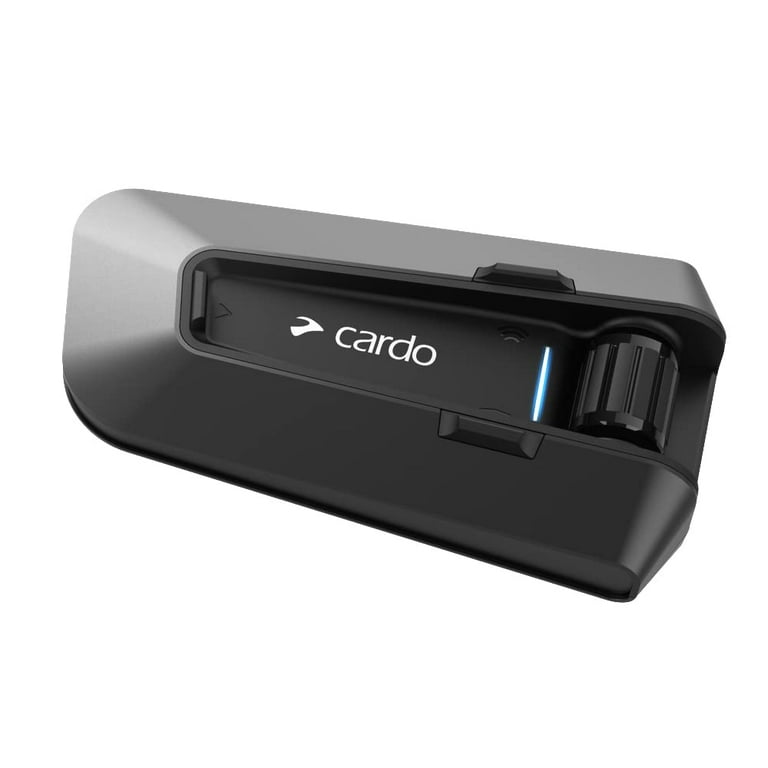  Cardo PACKTALK Edge Motorcycle Bluetooth Communication System  Headset Intercom - Dual Pack, Black : Automotive