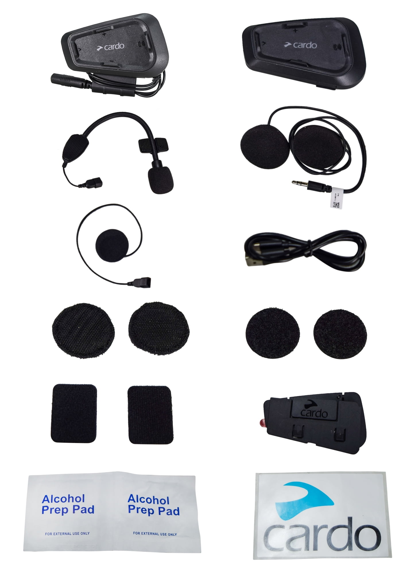 Cardo Spirit Duo Bluetooth Communication Headset Dual Pack at MXstore