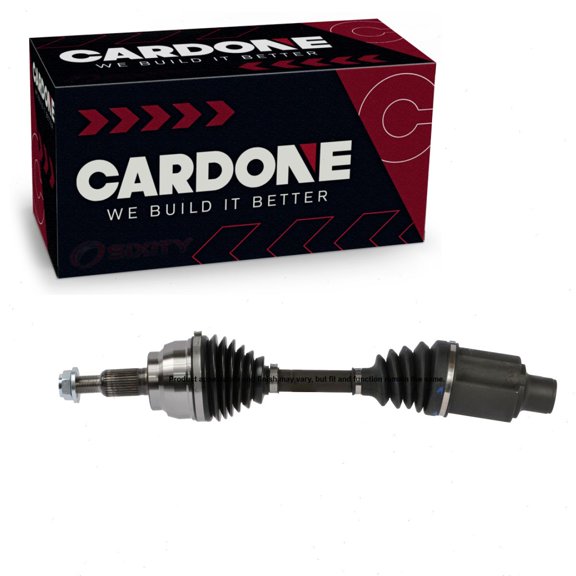 Cardone Front Left CV Axle compatible with Dodge Ram 1500 2002-2010 - Heavy Duty Thermoplastic Outboard Boot