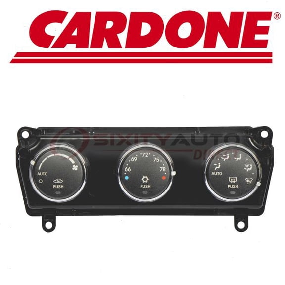 Cardone Reman HVAC Control Module compatible with Chrysler 200 2011