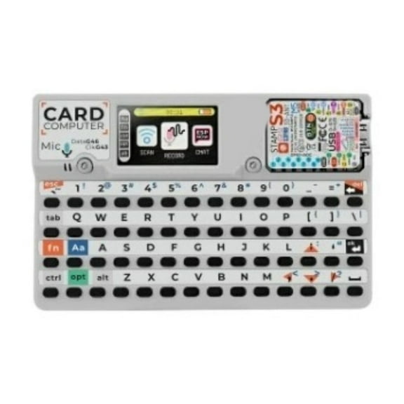 Cardputer Portable Computer StampS3A Development Board 1.14inch Screen 56 Key Keyboards Card Microcontroller