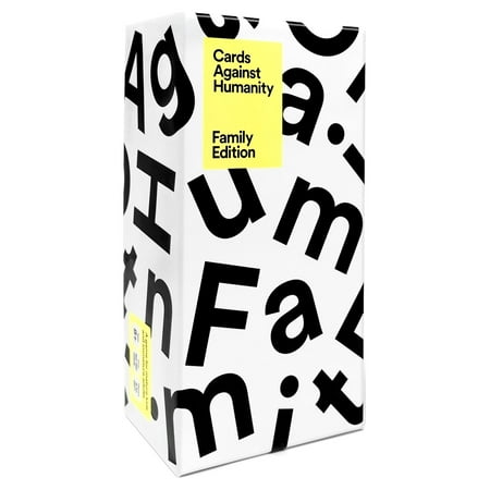 Cards Against Humanity - Cards Against Humanity: Family Edition Main Game - Black/White