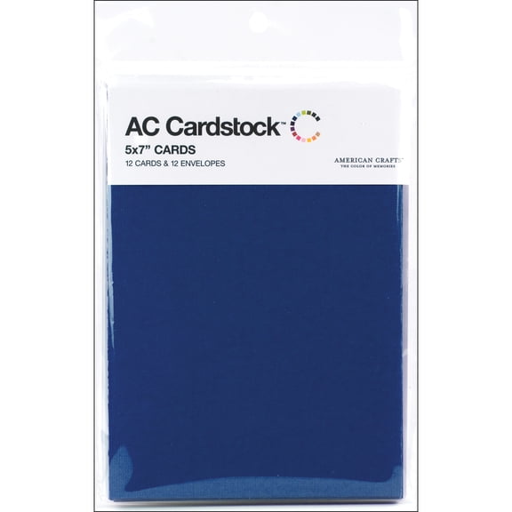 American Crafts Card and Envelope Packs (Marine) (2 Units Included)