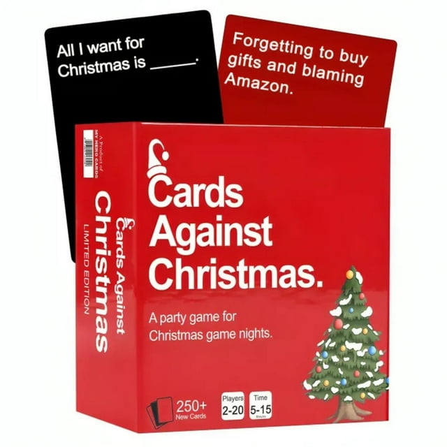 Cards Game for Christmas Night，Cards Against Christmas A Party Game