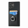 thumbnail image 1 of Allytechgroup Cards Holder Wallet Case for Samsung Galaxy Note 20 Ultra, PU Leather Slim Fit Shell Vintage Cards Slots Ring Holder Stand Easy Grip Phone Case for Samsung Galaxy Note 20 Ultra, Black, 1 of 6