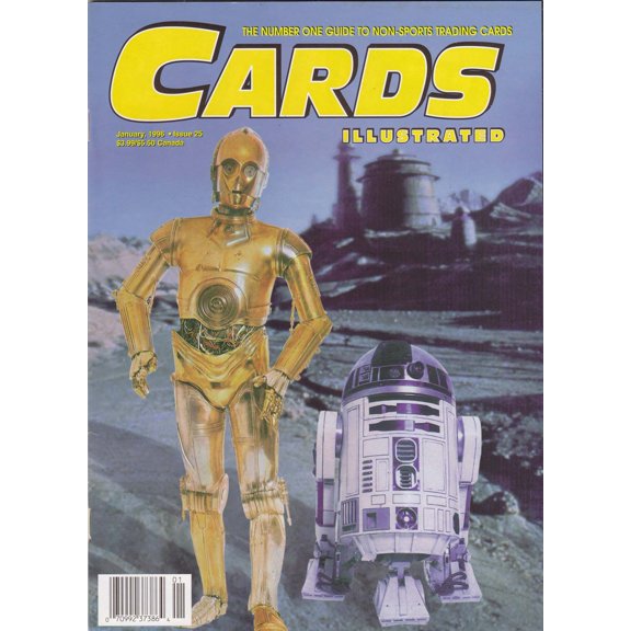 Cards Illustrated Issue #25 (Newsstand) VF ; Warrior Comic Book