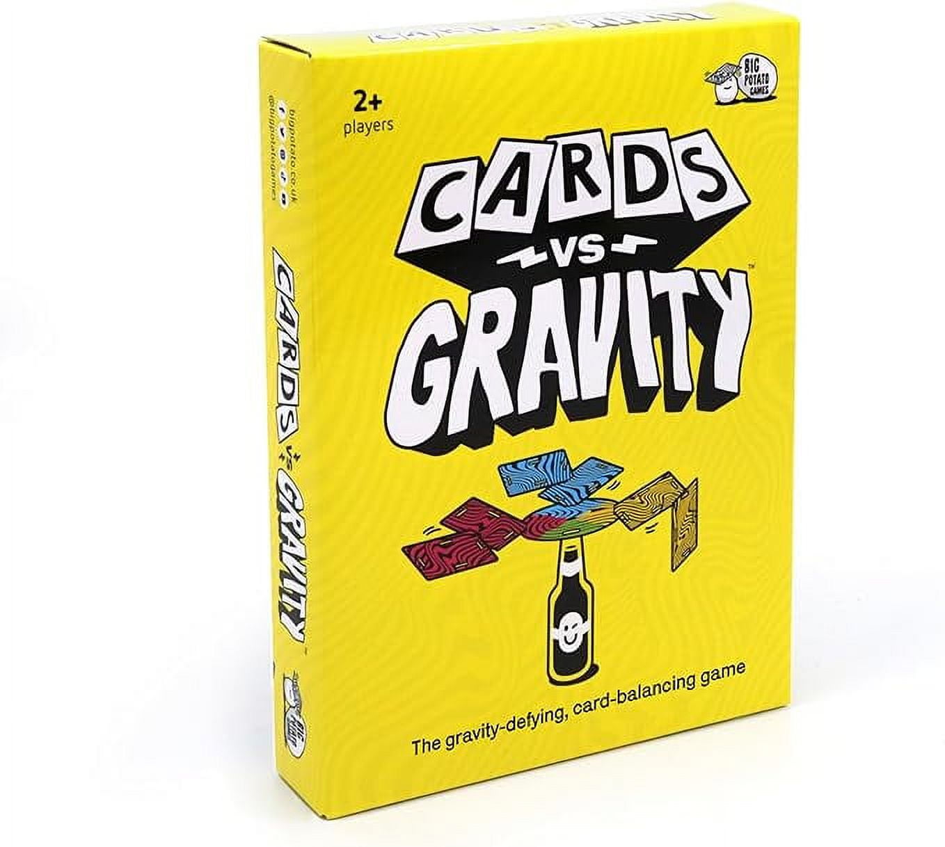 Cards Vs. Gravity Game, Ages 10 and Up 2+ Players, Big Potato Games