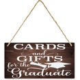 Cards and Gifts for The Graduate Graduation Wooden Sign - 12 x 8 Inch ...