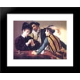 thumbnail image 1 of Cardsharps 20x24 Framed Art Print by Caravaggio, 1 of 2