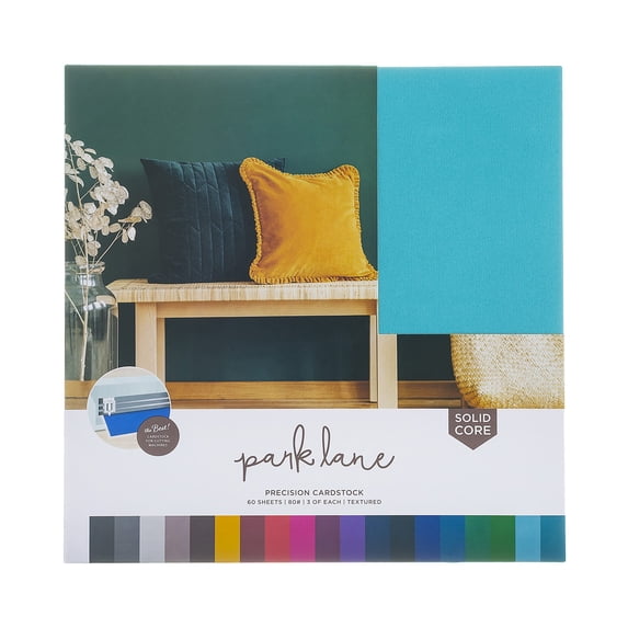 Cardstock 12x12 Variety Pack, 60 Sheets | 80lb Premium Textured Scrapbook Paper, Solid Core | Acid Free Double Sided Card Stock for Paper Crafts, Embossing, Cardmaking | Jewel Tones