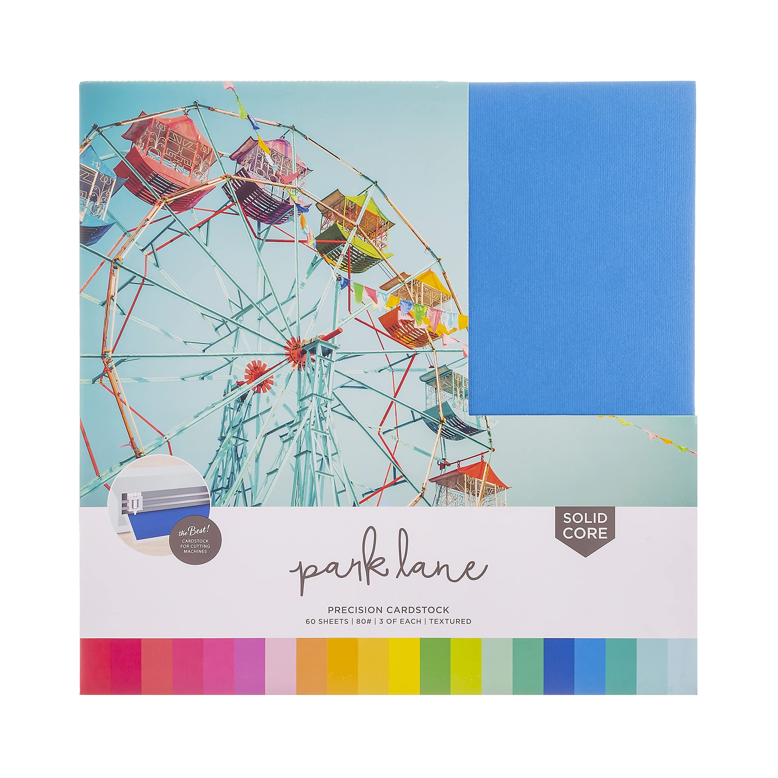  12x12 Cardstock Paper Pack - 110 lb Assorted Pastel Colored  Scrapbook Paper - Double Sided Card Stock for Crafts, Embossing, Cardmaking  - 40 Sheets : Arts, Crafts & Sewing