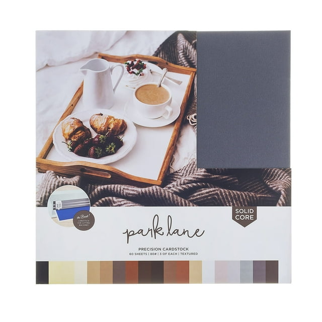 Cardstock 12x12 Variety Pack, 60 Sheets 80lb Premium Textured