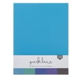 thumbnail image 1 of Cardstock 8.5 x 11 Paper Pack - Assorted Colored Scrapbook Paper 65lb - Double Sided Card Stock for Crafts, Embossing, Cardmaking - 50 Sheets, Solid Core, Blues, 1 of 6