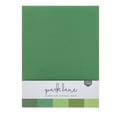 thumbnail image 1 of Cardstock 8.5 x 11 Paper Pack - Assorted Colored Scrapbook Paper 65lb - Double Sided Card Stock for Crafts, Embossing, Cardmaking - 50 Sheets, Solid Core, Greens, 1 of 7