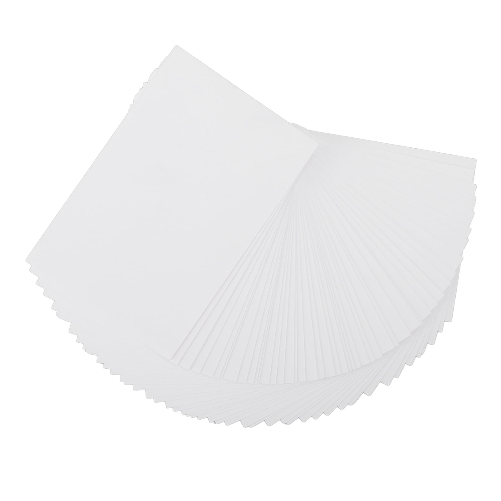 Cardstock Paper, 50Pcs 15x10cm Hand Made Cardboard Multi Purpose White