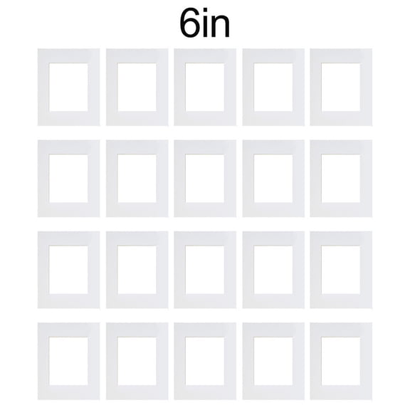 Cardstock Sheets Photo Frame Inserts Personalized Home Decoration Mats Photo Frame Quick Mounting Customizable Sizing