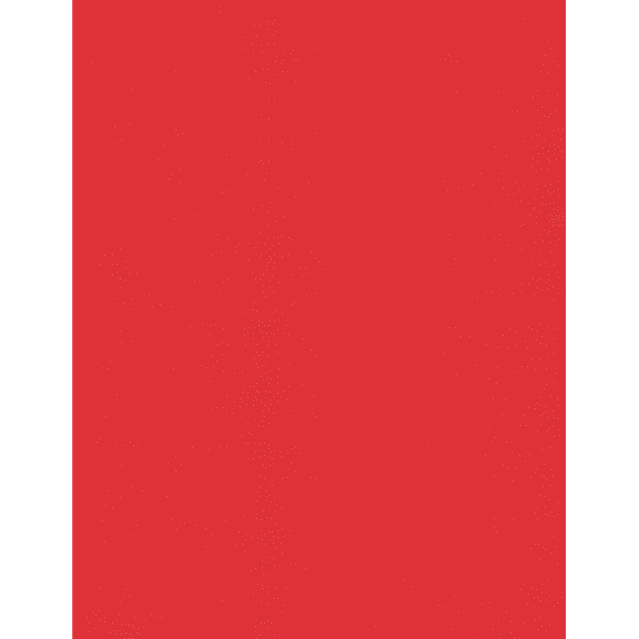 Cardstock Warehouse Lessebo Cherry Red - 8.5 x 11 inch 83 lb. Cardstock Paper - 50 Sheets