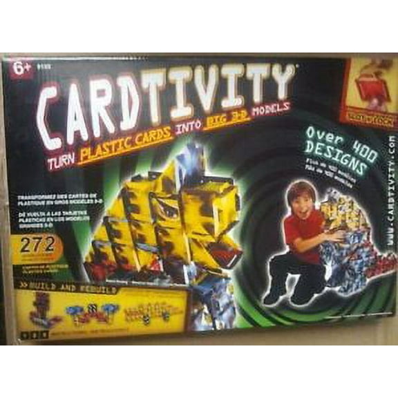 Cardtivity 272 piece 3D Model Building Set