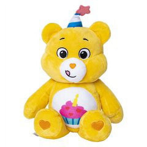 Care Bear Birthday Bear Yellow 12" Stuffed Animal