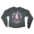 thumbnail image 1 of Care Bear Cheer Bear Junior Women's Crop Top T-Shirt (Large), 1 of 4