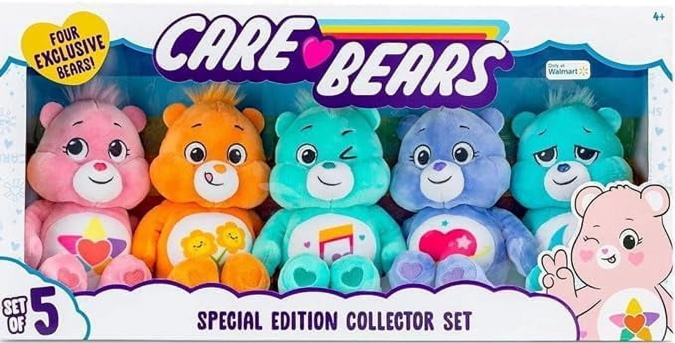 Care Bears ギフトボックス 8種類 Care Bears 8 Inch Plush 4-Pack Treasure Box - Soft Huggable