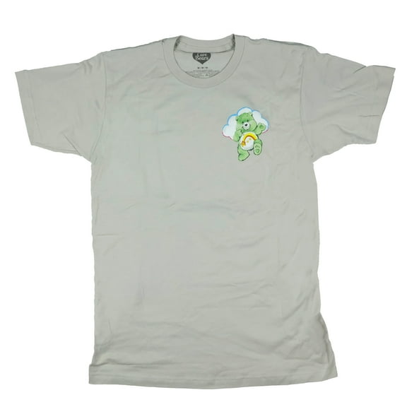 Care Bear Shirt Wish Bear Emotionally Exhausted Mens Front and Back Graphic Print Adult Short Sleeve Tee
