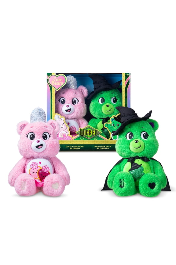 x Wicked 2-Pack - Love-a-Lot Bear as Glinda & Good Luck Bear as Elphaba
