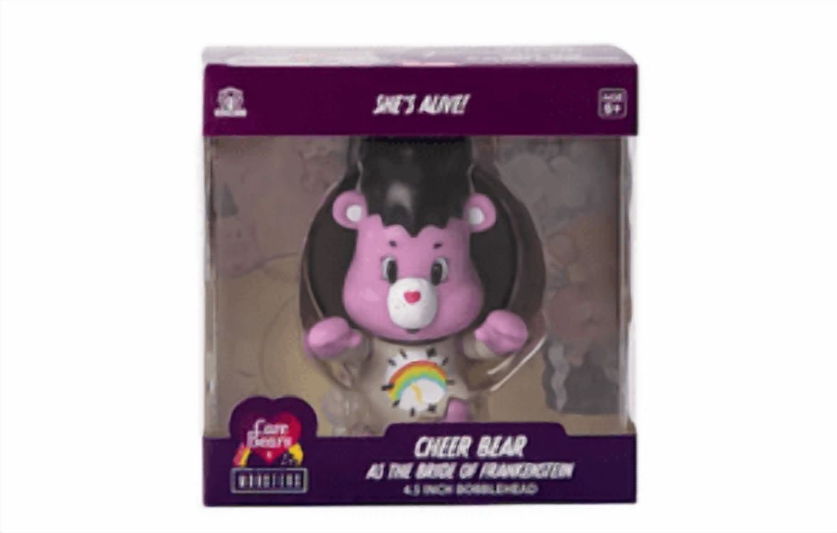 Care Bear X Univeral Monsters Cheer Bear Bobblehead Figurine doll