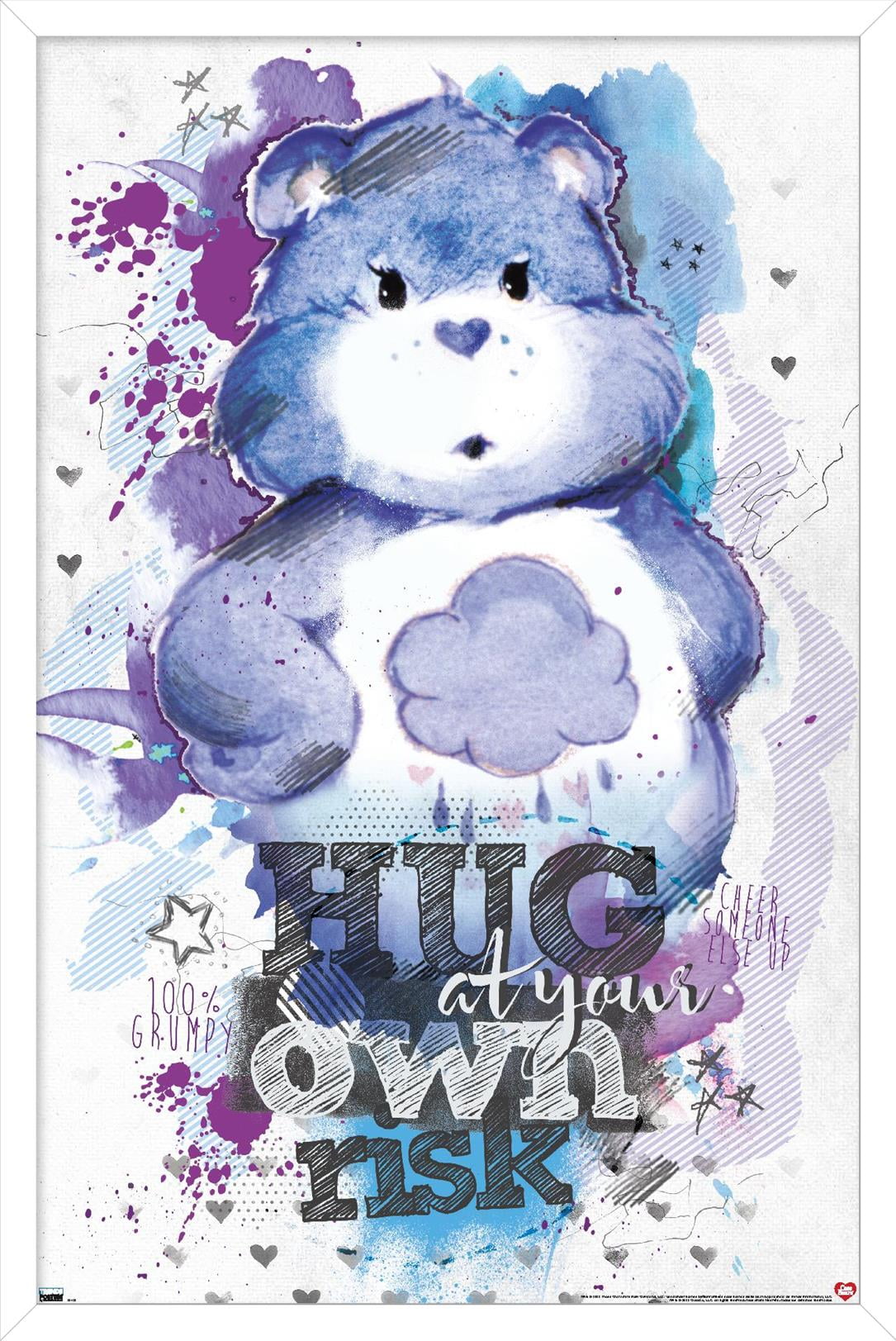 Classic Care Bears birthday bear card by ARDrawsStuff on DeviantArt