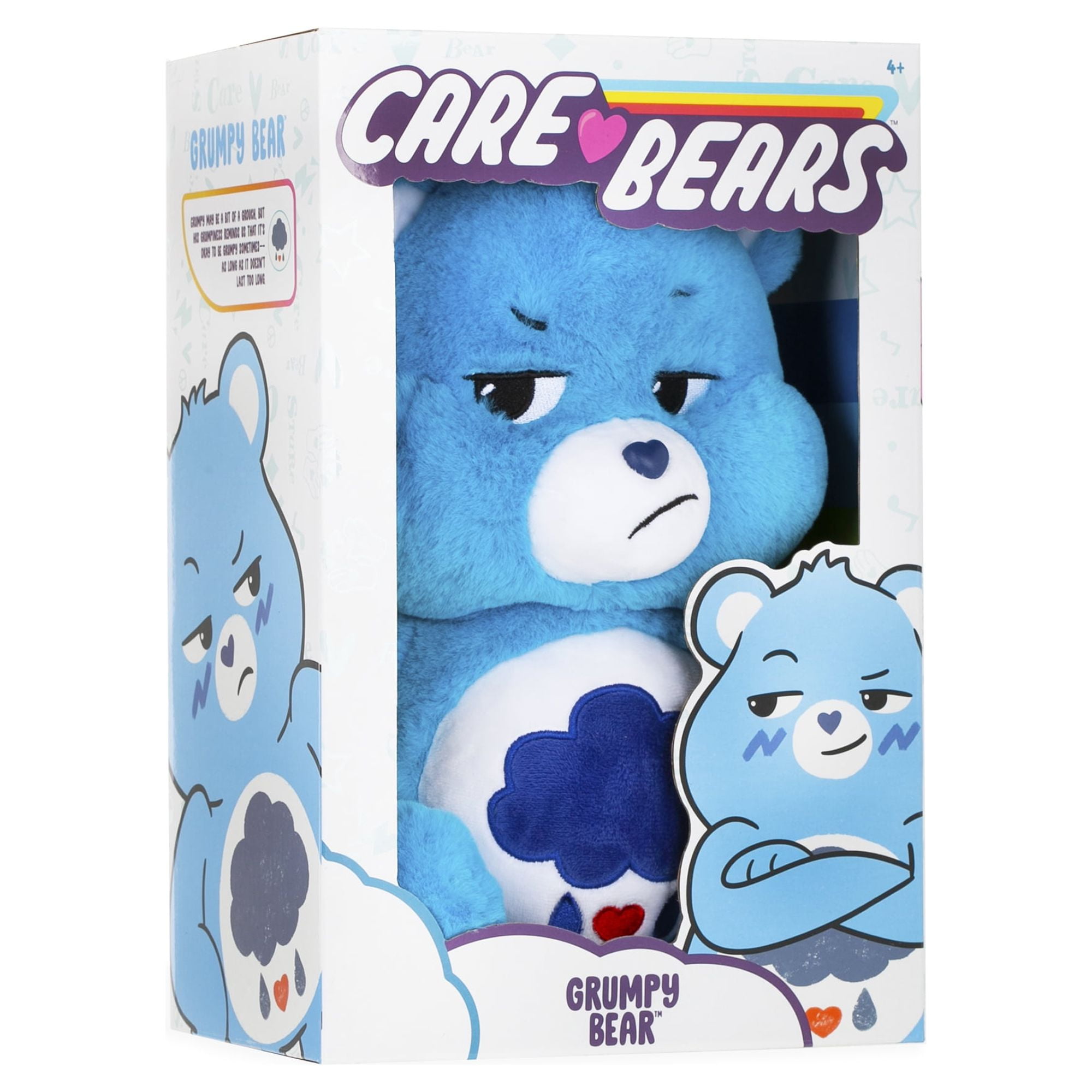 Basic Fun Care Bears Grumpy Bear Glitter Belly, Color: Grumpy