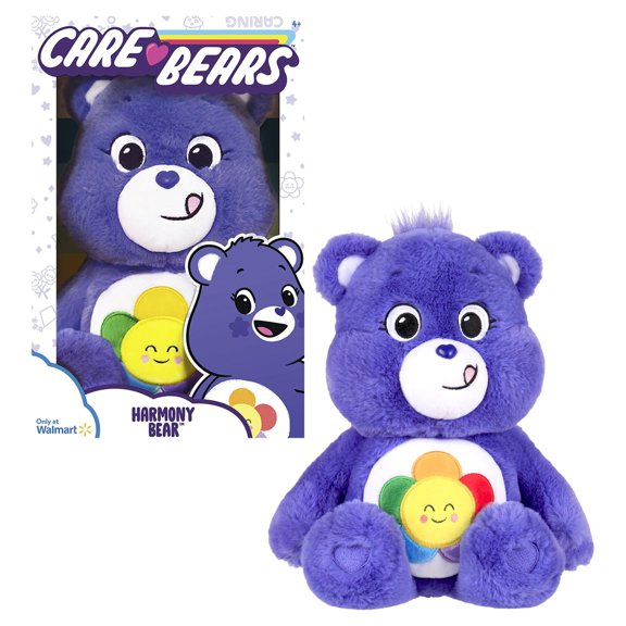 Care Bears 14" Plush - Harmony Bear - Soft Huggable Material!
