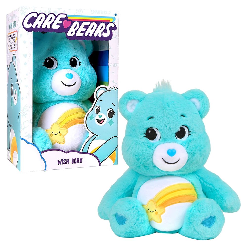 Care Bears 14" Plush - Wish Bear - Soft Huggable Material! - image 1 of 14
