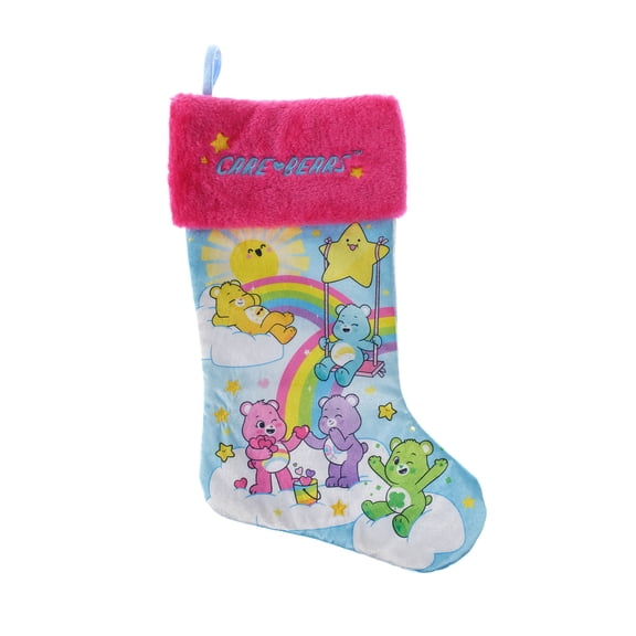 Care Bears 20 Inch Velour Christmas Stocking, Polyester