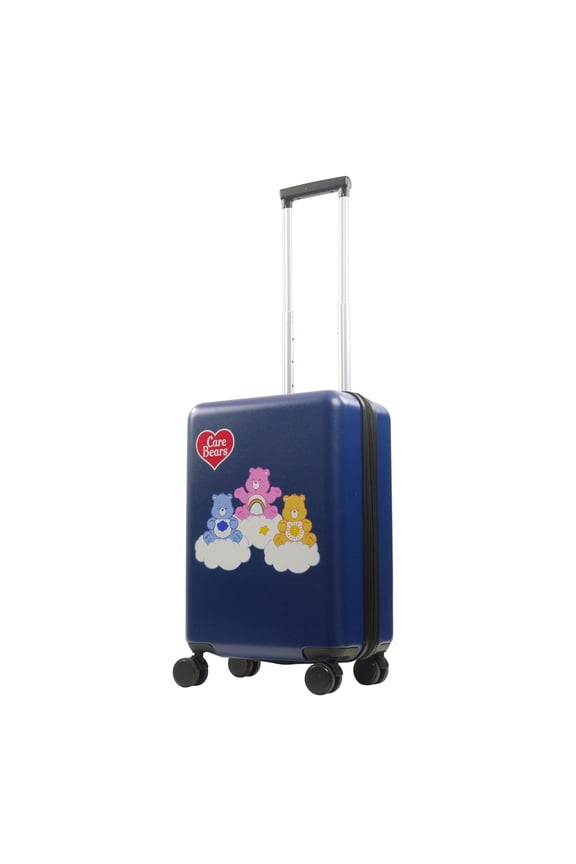 22.5 Inch Rolling Luggage, Cheer, Grumpy, Funshine Bear Hardshell Carry On Suitcase