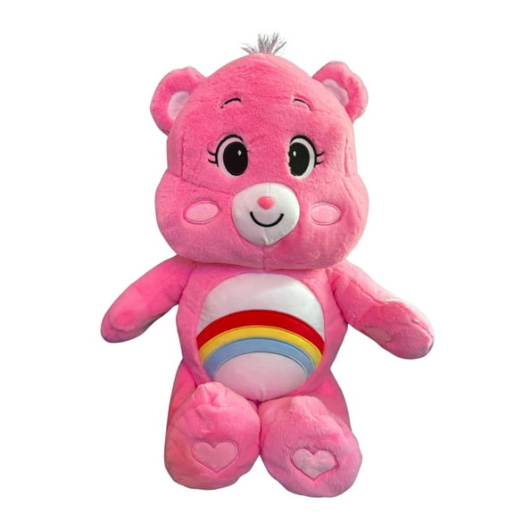 Care Bears 24" Jumbo Plush -Rainbow Teddy Bear Doll - Cheer Bear - Soft Huggable Material!