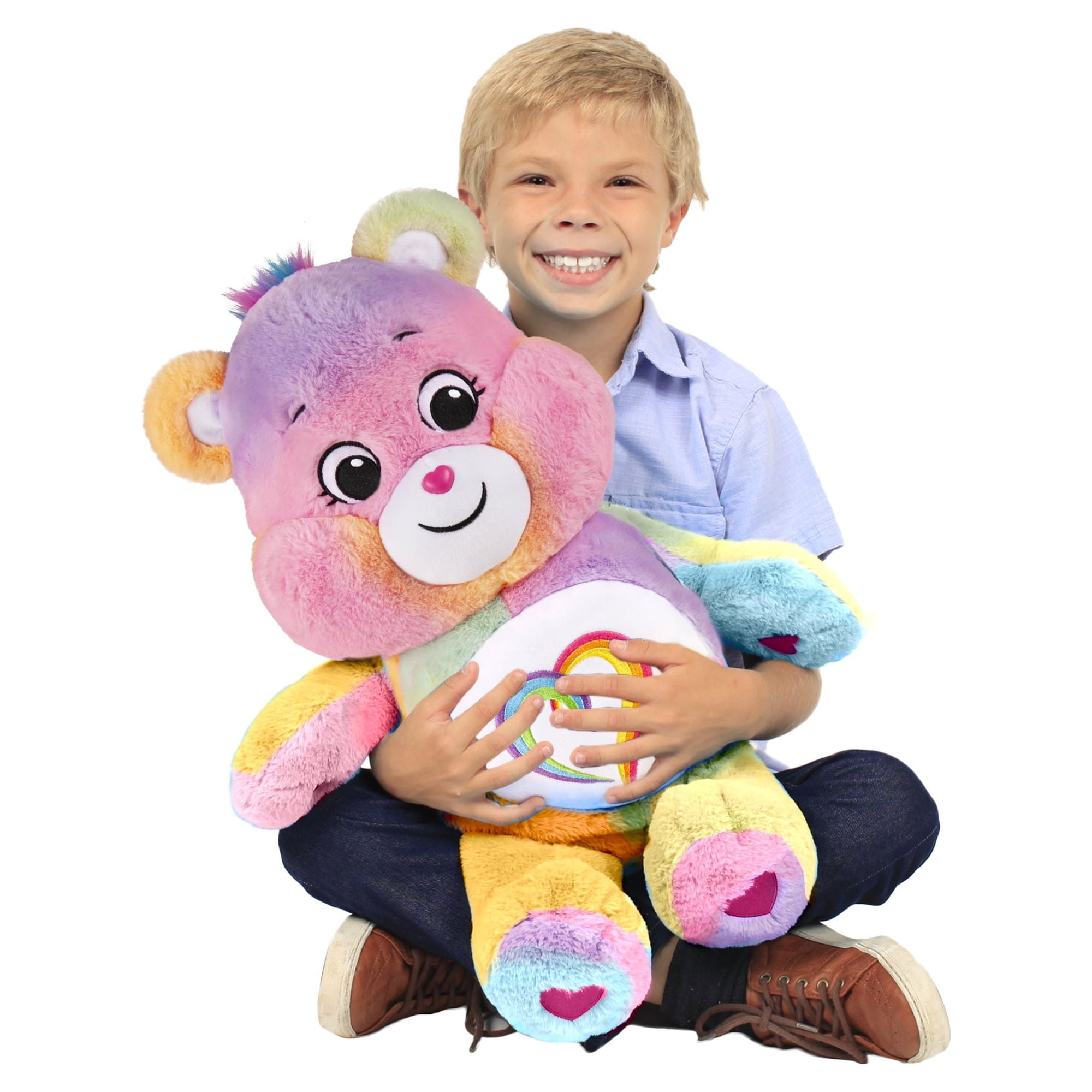Care Bears™ - Jumbo Dare To Care Bear - Soft Huggable Material