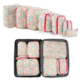 thumbnail image 1 of Care Bears 7 Piece Packing Travel Cubes, Organizational Storage, 1 of 8