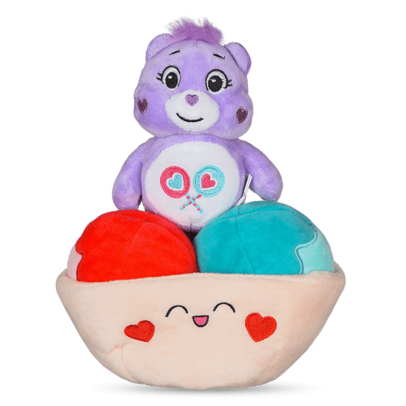 Care Bears: 8" Share Bear Ice Cream Sundae Plush Figure