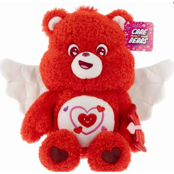 Care Bears All My Heart Bear Cupid Valentine's Plush 12"