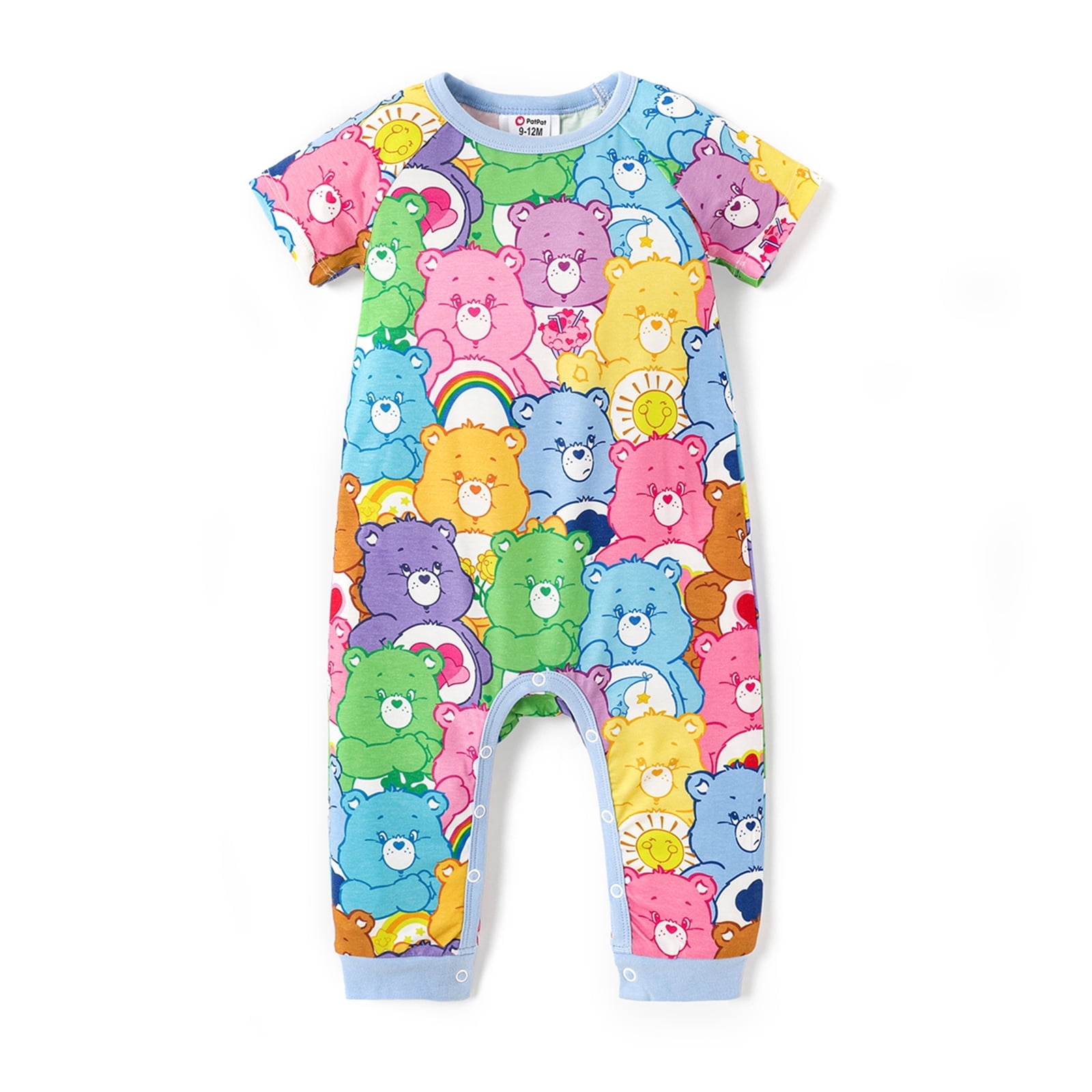 Care Bears Baby Boys Girls Jumpsuit Short Sleeve Long Romper Size 0 3 care-bears-baby-boys-girls-jumpsuit-short-sleeve-long-romper-size-0-3