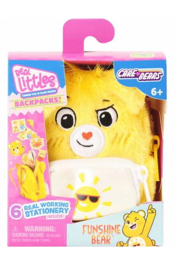 Backpacks! Funshine Bear Pack [1 Mini Backpack & 6 Stationary Surprises]