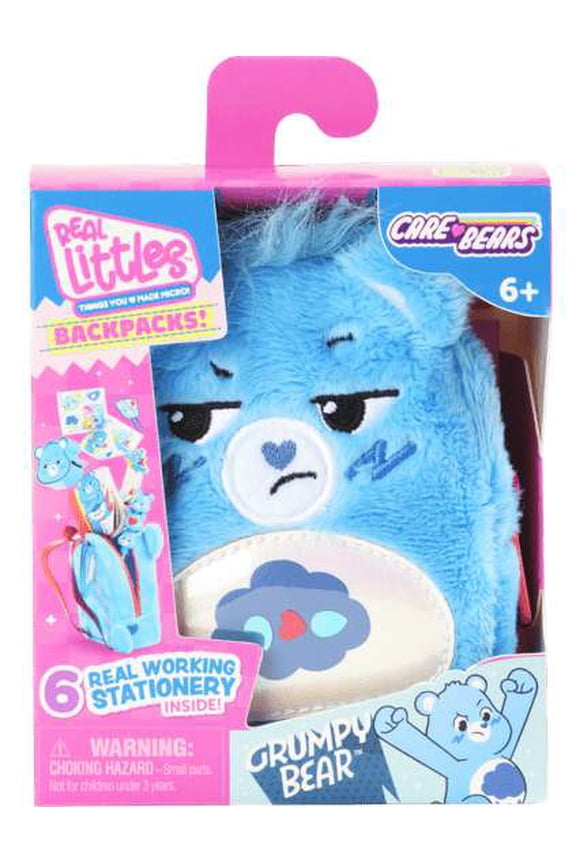 Backpacks! Grumpy Bear Pack [1 Mini Backpack & 6 Stationary Surprises]