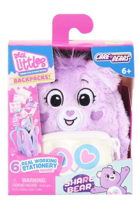 Backpacks! Share Bear Pack [1 Mini Backpack & 6 Stationary Surprises]