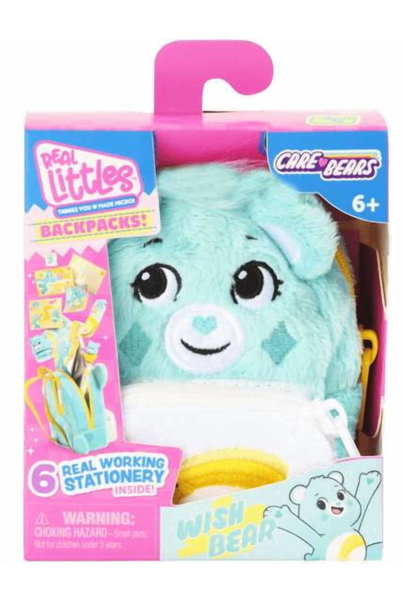 Backpacks! Wish Bear Pack [1 Mini Backpack & 6 Stationary Surprises]