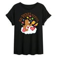 thumbnail image 1 of Care Bears - Be You Tiful - Women's Oversized Graphic T-Shirt, 1 of 5