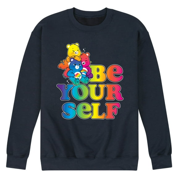 Care Bears - Be Yourself - Men's Crew Fleece Sweatshirt