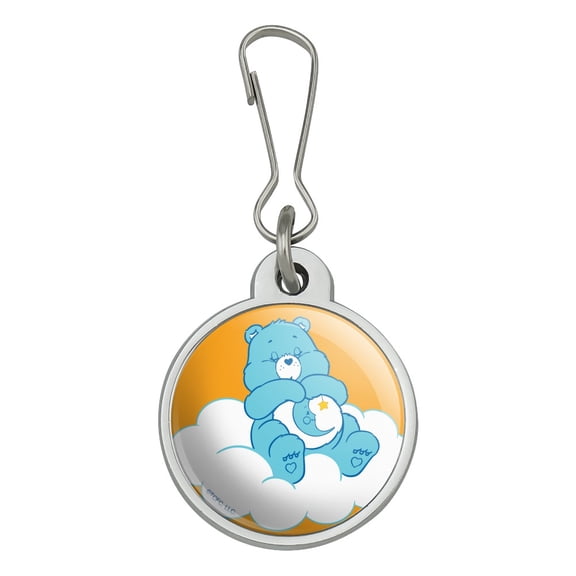 Care Bears Bedtime Bear Jacket Handbag Purse Luggage Backpack Zipper Pull Charm